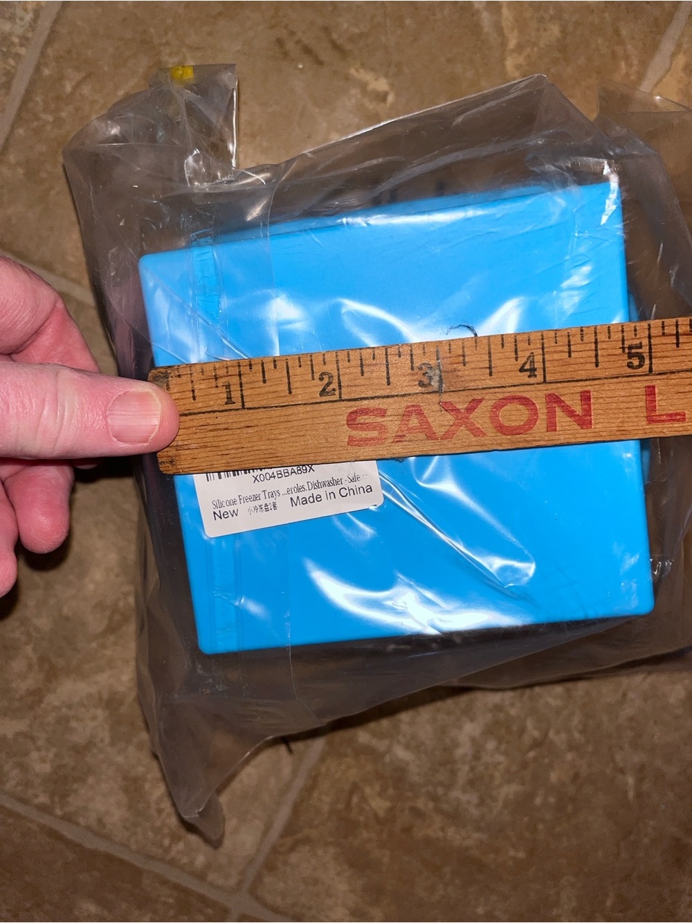 NWT Zip Standing Silicone Food Storage Lids - White & Blue - Picture 5 of 7